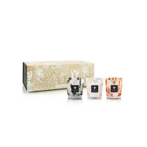 Baobab Pearls Candles Trio - Gift Box Baobab Pearls Candles Trio - Gift Box