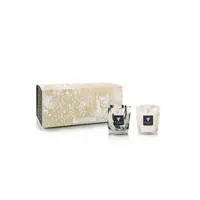 Black & White Pearls Duo Set Geurkaarsen