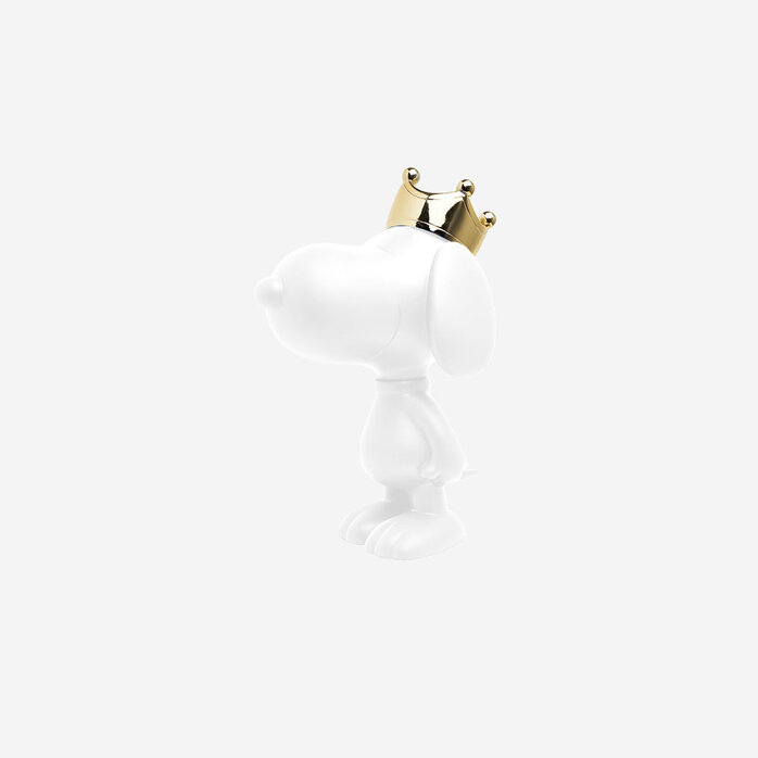 Leblon Delienne Snoopy Crown White and Gold - Small (31 cm)