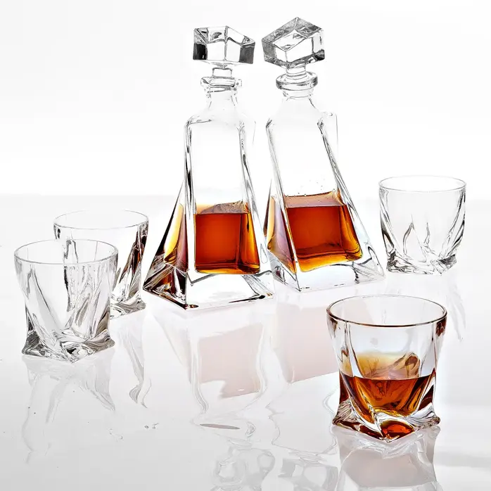 Eichholtz Decanter Sapphire Set Of 6