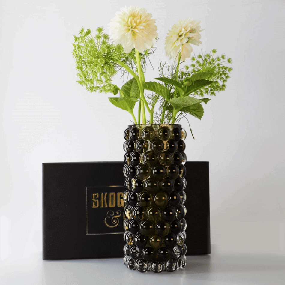 Skogsberg & Smart Hurricane Boule Vase - Tobacco (22 cm) Skogsberg & Smart Hurricane Boule Vase - Tobacco (22 cm)