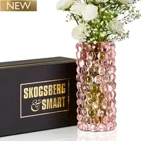 Hurricane Boule Vase - Pink (22 cm)