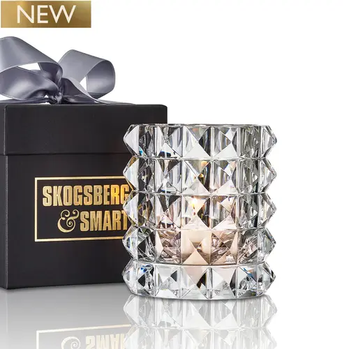 Skogsberg & Smart Hurricane Crystal Lamp Medium - Stud (18 cm) Skogsberg & Smart Hurricane Crystal Lamp Medium - Stud (18 cm)