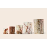 T-Light Holder Unwinding Brown - onyx - Small (8W x 10H)