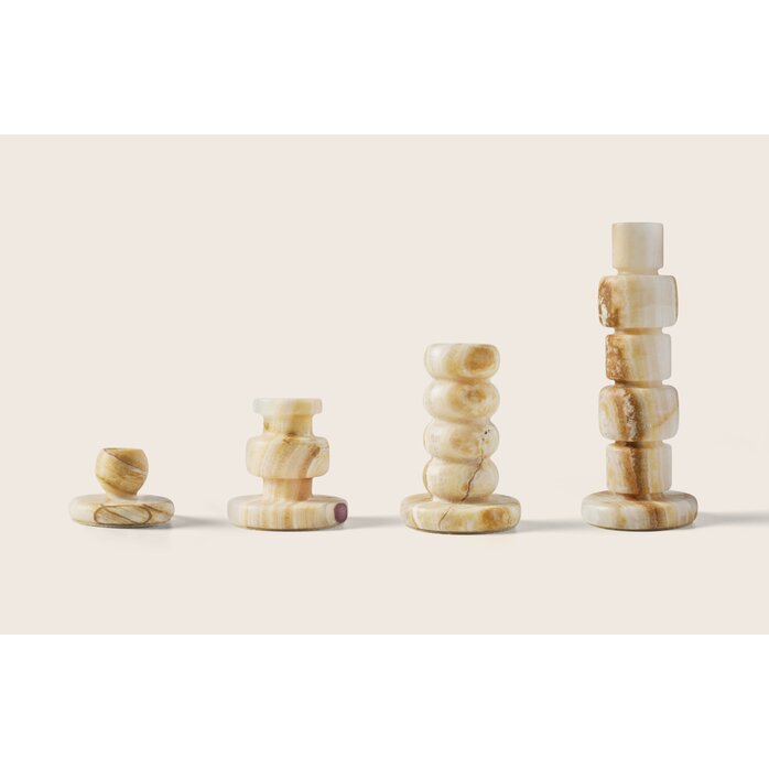 Zaconi Candle Holder Sunrise - onyx - Medium (8W x 8H)