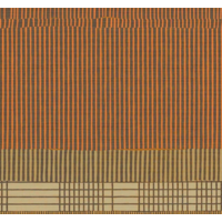 Lignes Telluriques Wallpaper - Panoramic Graphic Artwork by Elitis | Luxury Rhythmic Line Structures