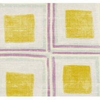 Sigil Behang Résonnance pastel – Élitis | Handgeschilderde Geometrie met Zachte Glans