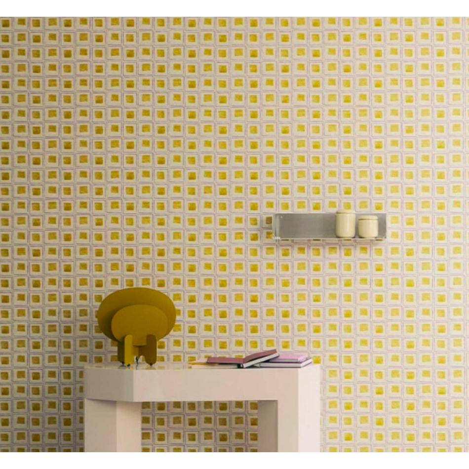 Élitis Sigil Wallpaper Résonnance pastel - Élitis | Hand-painted Geometry with Soft Gloss Élitis Sigil Wallpaper Résonnance pastel - Élitis | Hand-painted Geometry with Soft Gloss