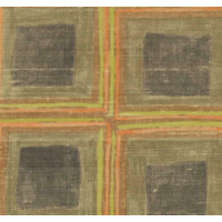 Sigil Behang Terre de Madras – Élitis | Handgeschilderde Geometrie met Zachte Glans