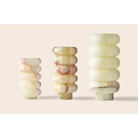 Vase Veli Terra Opal - Onyx - Medium (17W x 34H)