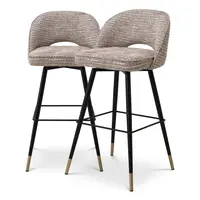 Barstool Cliff Set Of 2 - Mademoiselle beige