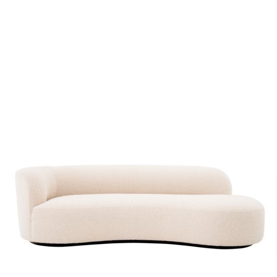 Eichholtz Sofa Morten Bouclé Cream | 230 x 110 x 68