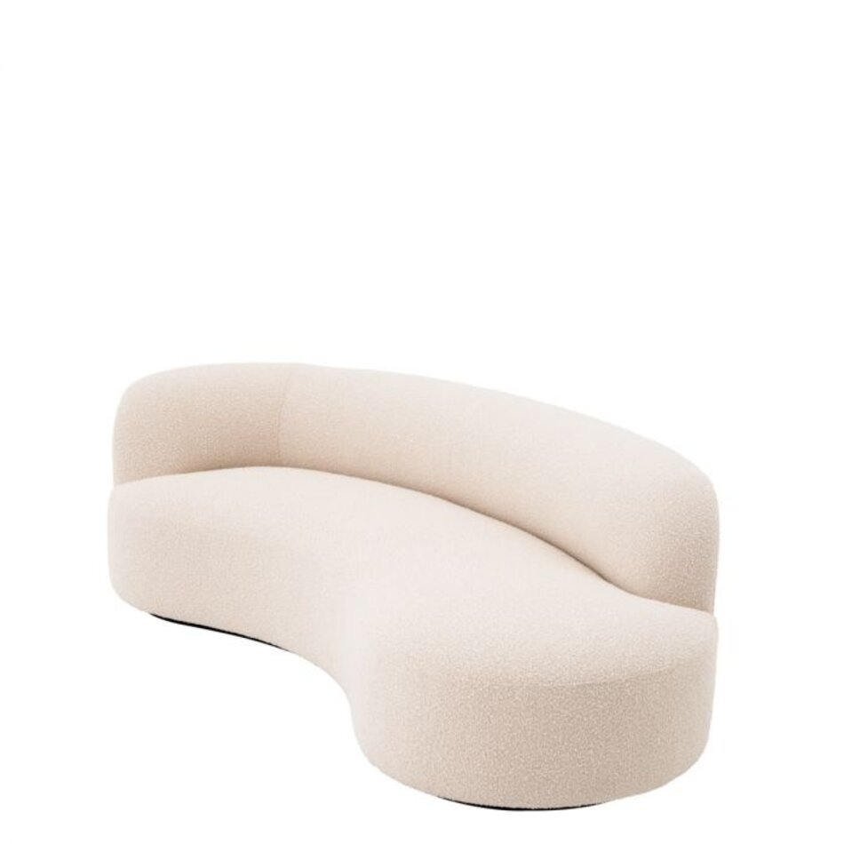 Eichholtz Sofa Morten Bouclé Cream | 230 x 110 x 68