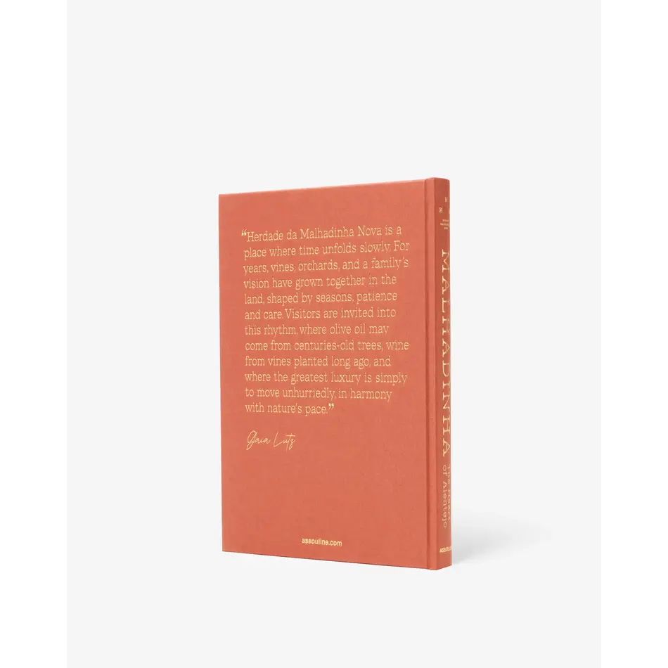 Assouline Malhadinha: The Soul of Alentejo - Luxury Coffee Table Book on Wine & Hospitality