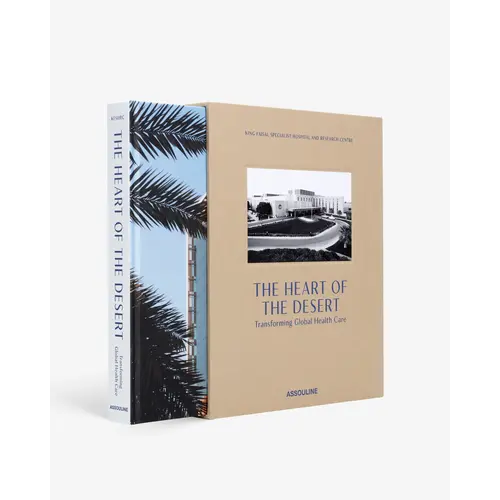 Assouline The Heart of the Desert - Luxury Coffee Table Book on Medical Innovation | Assouline Legends Collection