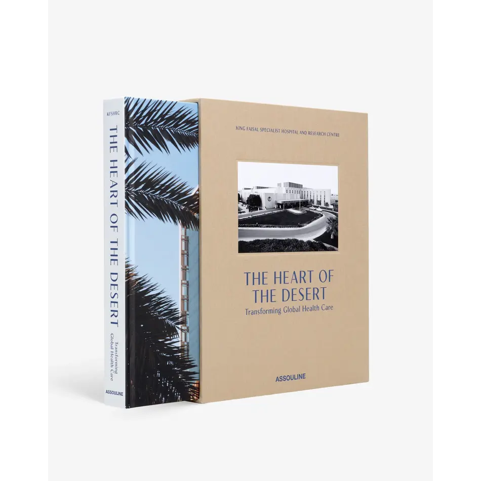 Assouline The Heart of the Desert - Luxury Coffee Table Book on Medical Innovation | Assouline Legends Collection
