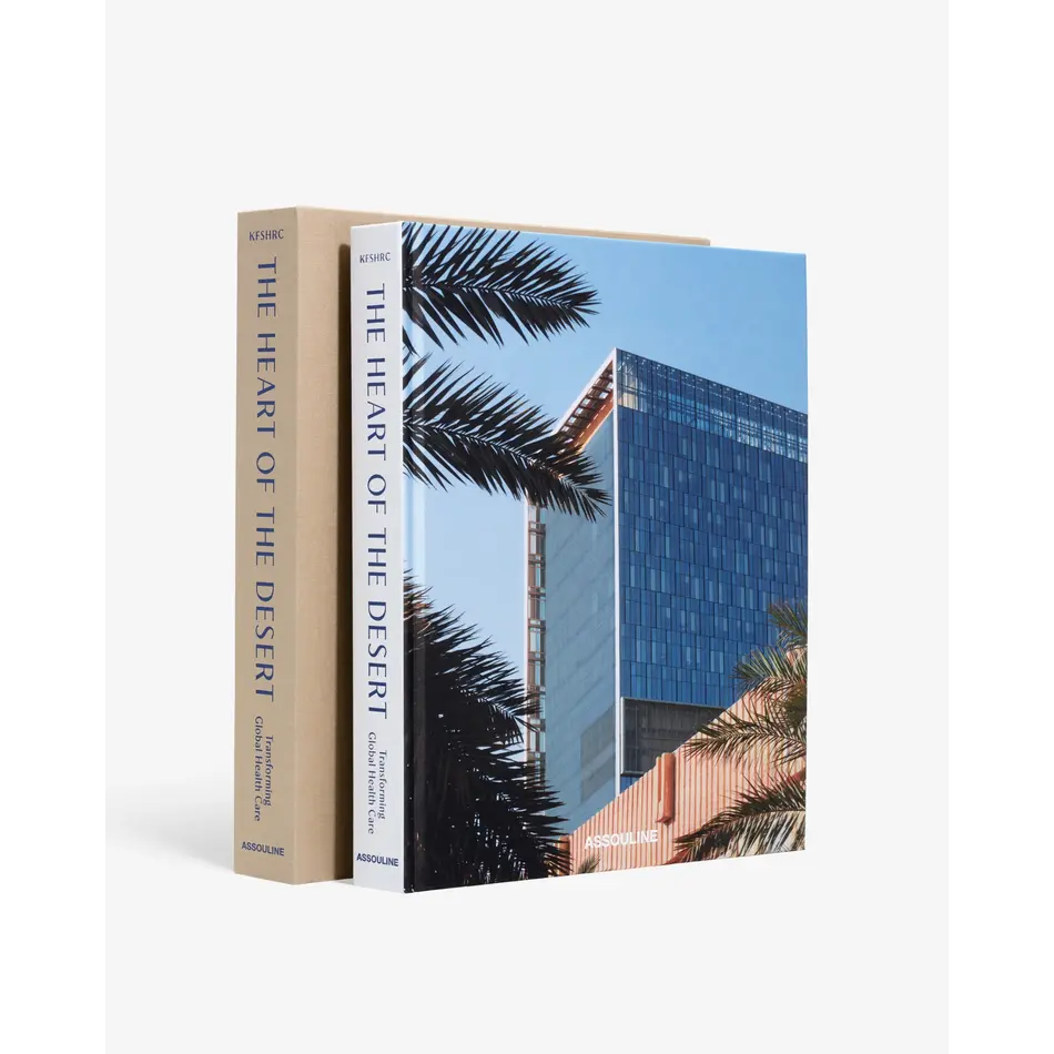 Assouline The Heart of the Desert - Luxury Coffee Table Book on Medical Innovation | Assouline Legends Collection