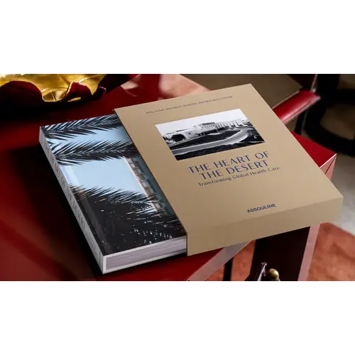 Assouline The Heart of the Desert - Luxury Coffee Table Book on Medical Innovation | Assouline Legends Collection