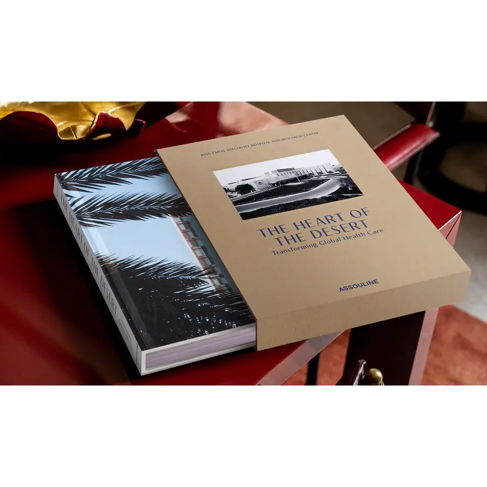 Assouline The Heart of the Desert - Luxury Coffee Table Book on Medical Innovation | Assouline Legends Collection