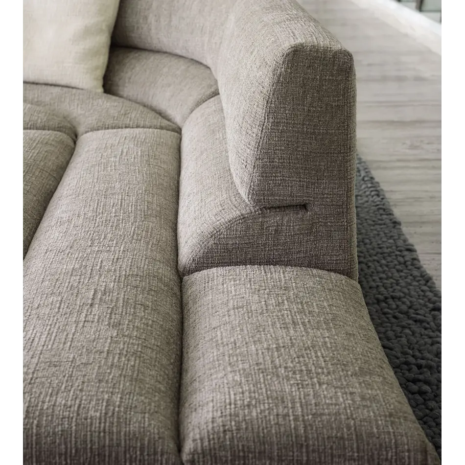 Frigerio Phil Sofa - Modular Design Sofa with Flowing Design | Contemporary Luxury Seating