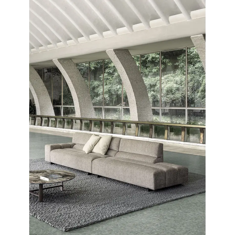 Frigerio Phil Sofa - Modular Design Sofa with Flowing Design | Contemporary Luxury Seating