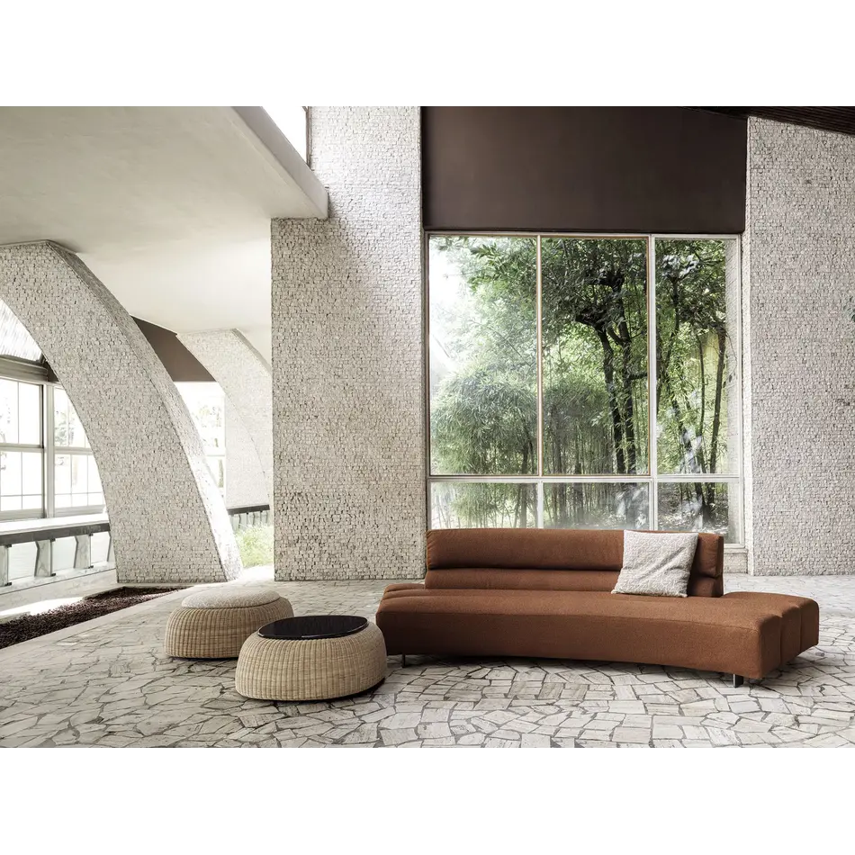 Frigerio Phil Sofa - Modular Design Sofa with Flowing Design | Contemporary Luxury Seating