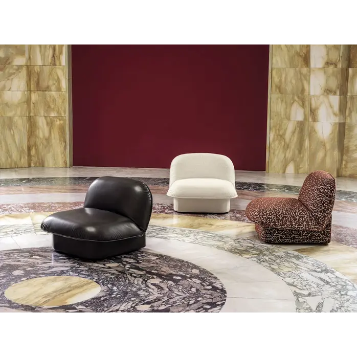 Frigerio Clara Lounge Chair - Elegant Design Armchair with Forward Sloping Silhouette