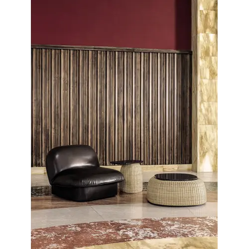 Frigerio Clara Lounge Chair - Elegant Design Armchair with Forward Sloping Silhouette