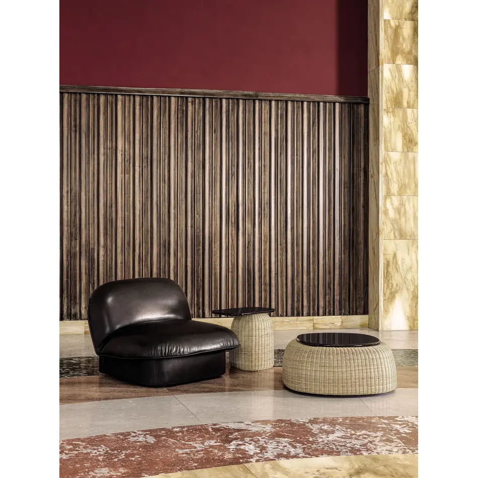 Frigerio Clara Lounge Chair - Elegant Design Armchair with Forward Sloping Silhouette