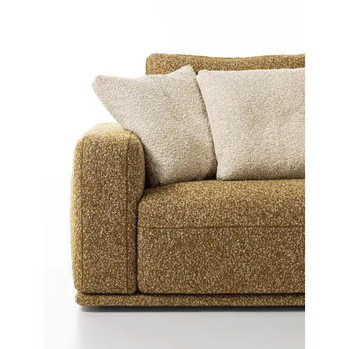 Frigerio Eddie Modular Sofa - Elegant Design Sofa with Leather or Fabric Base