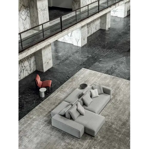 Frigerio Eddie Double Modular Bench - Double-Sided Design Bench with Sculptural Appearance