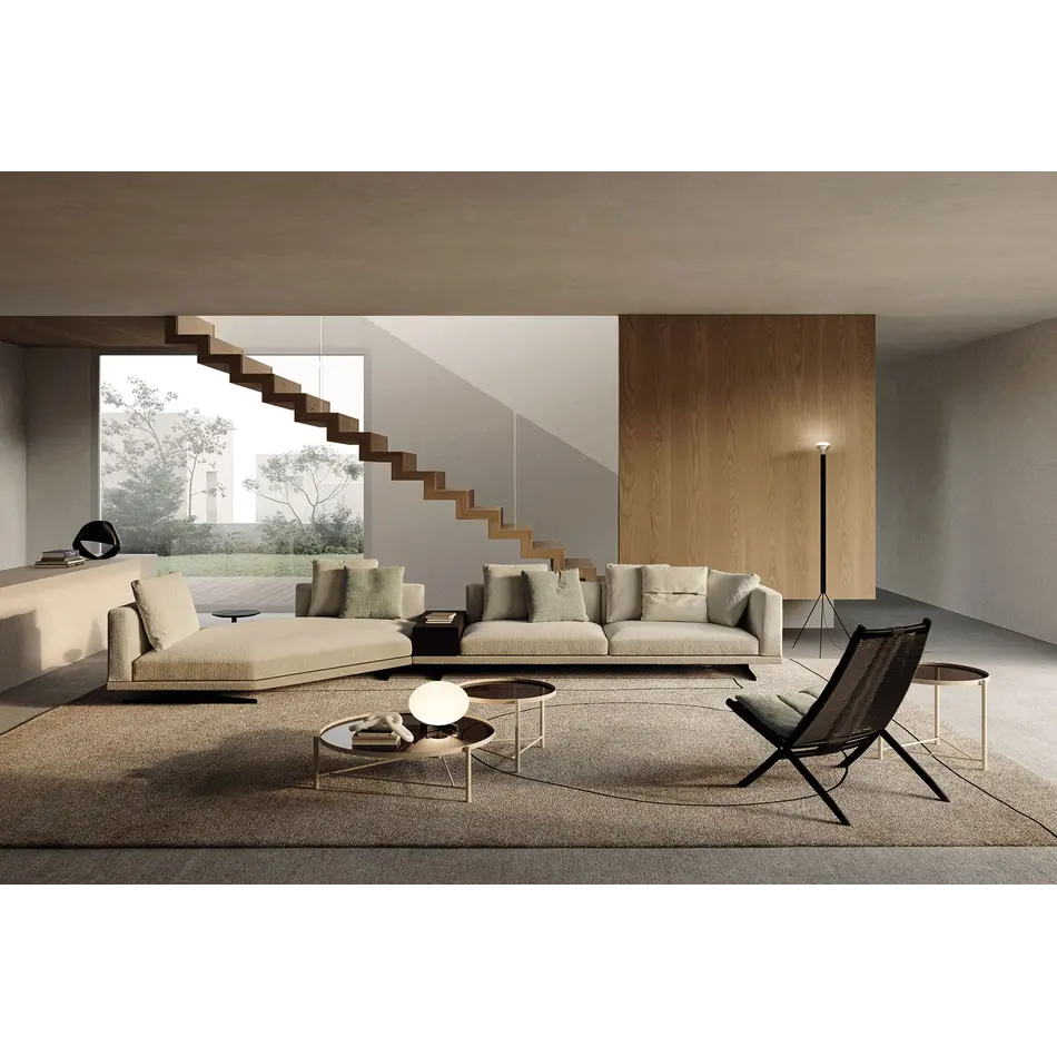 Frigerio Horizon Modular Sofa - Contemporary Platform Sofa with Flexible Configurations