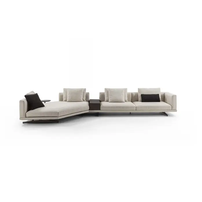 Frigerio Horizon Modulaire Bank – Eigentijdse Platform Sofa met Flexibele Configuraties