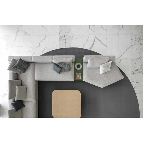 Frigerio View Modular Sofa - Architectural Platform Sofa with Personalizable Accessories