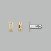 DEADBOLT LATCH / THUMBTURN LOCK / 57MM BRASS