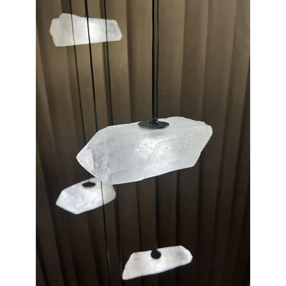 The Grand Interior CHRYSTAL Chandelier - Round Short