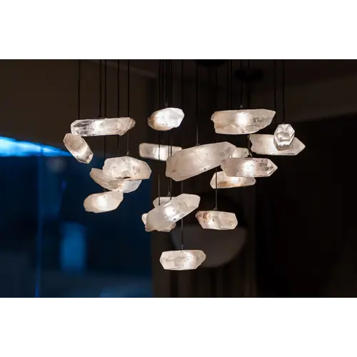 The Grand Interior CHRYSTAL Chandelier - Round Short