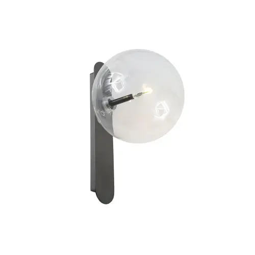 The Grand Interior CHABLIS Wall Light - Gun Metal