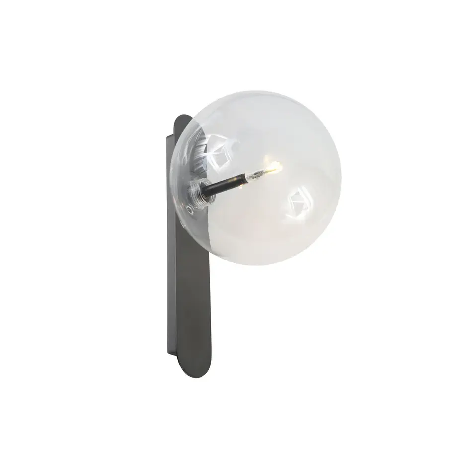 The Grand Interior CHABLIS Wall Light - Gun Metal