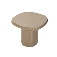 MORGAN Side Table - Taupe Glossy