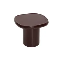 MORGAN Side Table - Burgundy Glossy