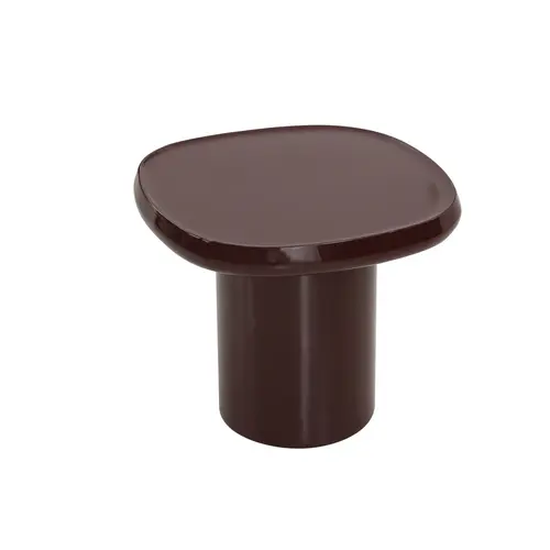 The Grand Interior MORGAN Side Table - Burgundy Glossy