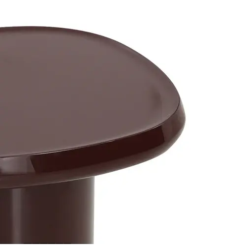 The Grand Interior MORGAN Side Table - Burgundy Glossy