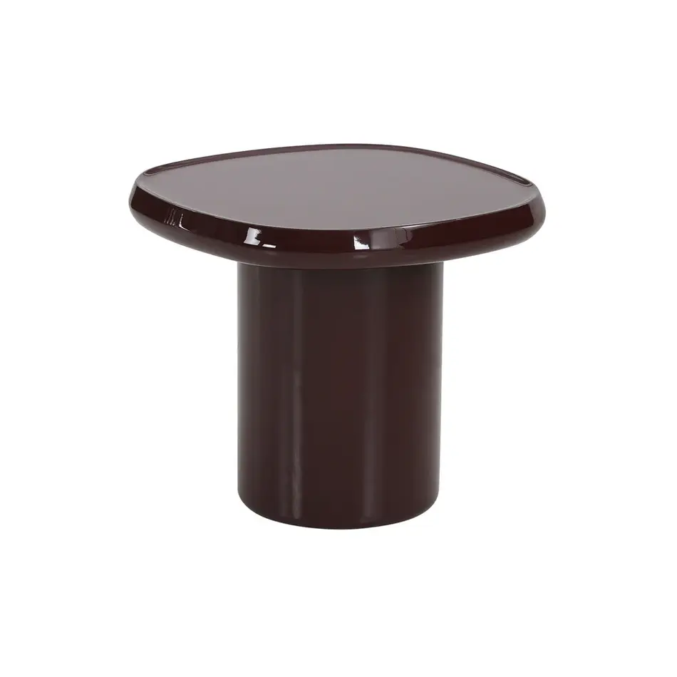 The Grand Interior MORGAN Side Table - Burgundy Glossy