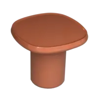 MORGAN Side Table - Amber Glossy