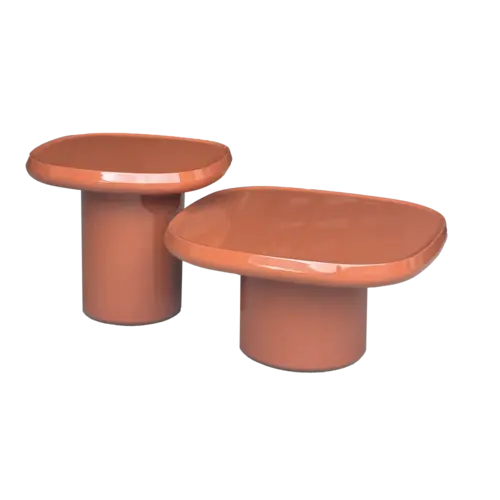 The Grand Interior MORGAN Side Table - Amber Glossy