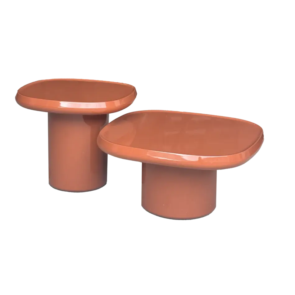 The Grand Interior MORGAN Side Table - Amber Glossy