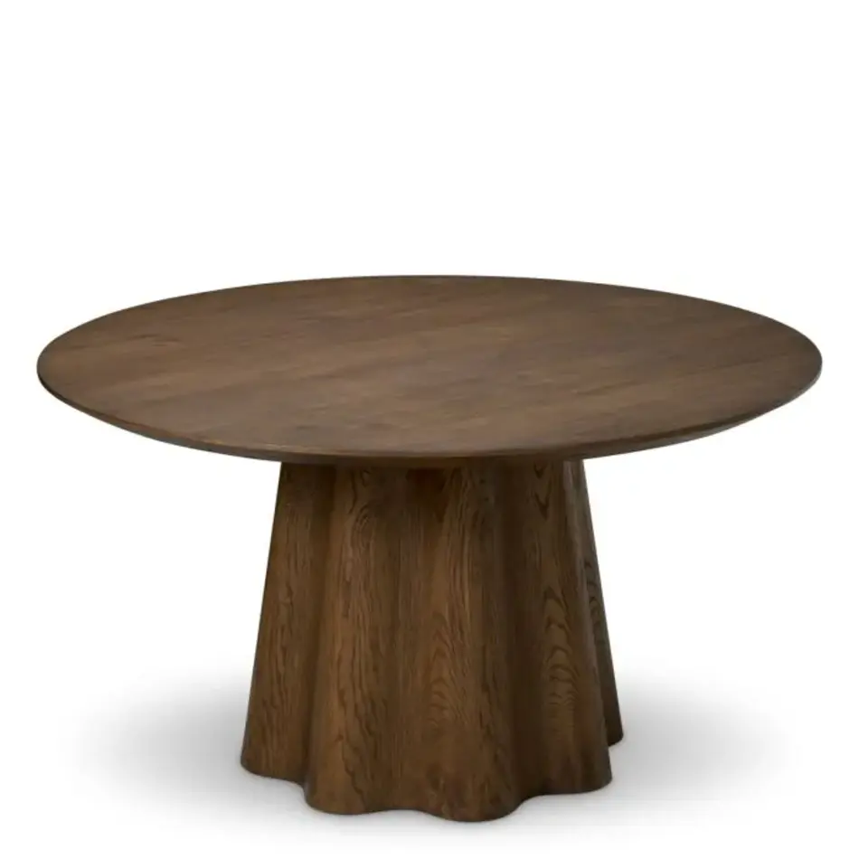 Eichholtz Dining Table Papyrus - Dark Brown
