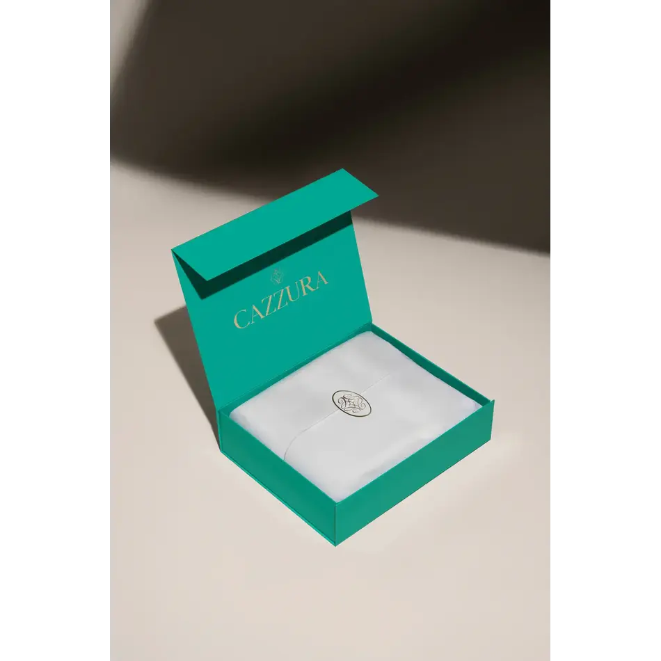 Cazzura Cazzura X Proluca Duvet Cover - White on White - 240x220cm Cazzura Cazzura X Proluca Duvet Cover - White on White - 240x220cm