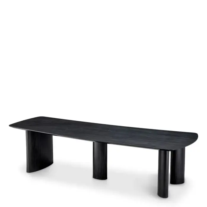 Eichholtz Dining Table Bergman - Charcoal L